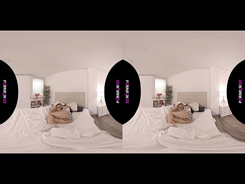 ❤️ PORNBCN VR Ụmụ nwanyị nwanyị nwere nwanyị abụọ na-eto eto na-eteta agụụ na 4K 180 3D virtual reality Geneva Bellucci Katrina Moreno na anyi ️❤